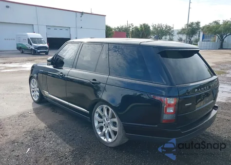 2016 Land Rover Range Rover 5.0L V8 Supercharged z USA, uszkodzony, nr VIN SALGS2EFXGA292769